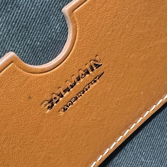 Balmain B-Army Canvas Pouch-On-Chain Beige - Picture 7 of 9